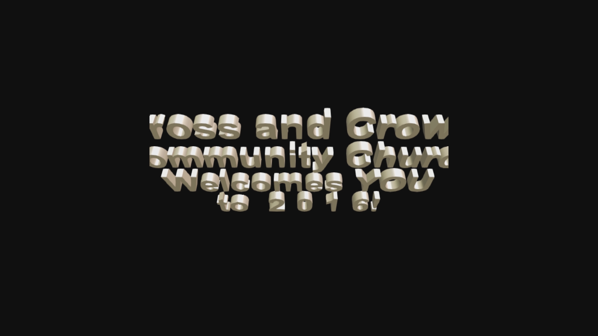Cross and Crown Community Church: 6/11/16