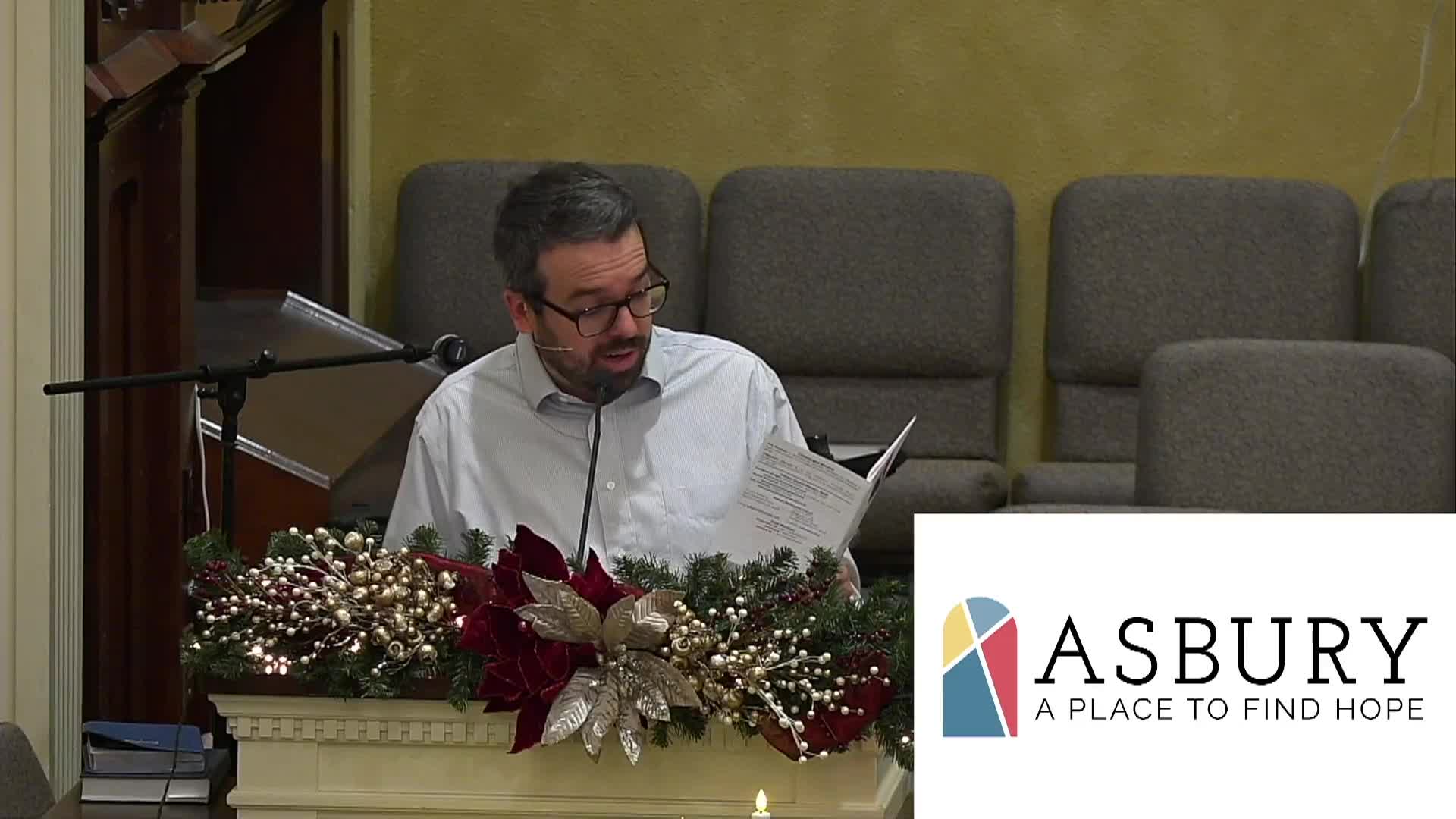 Thumbnail image for Asbury Methodist Church Traditional: 12/28/25