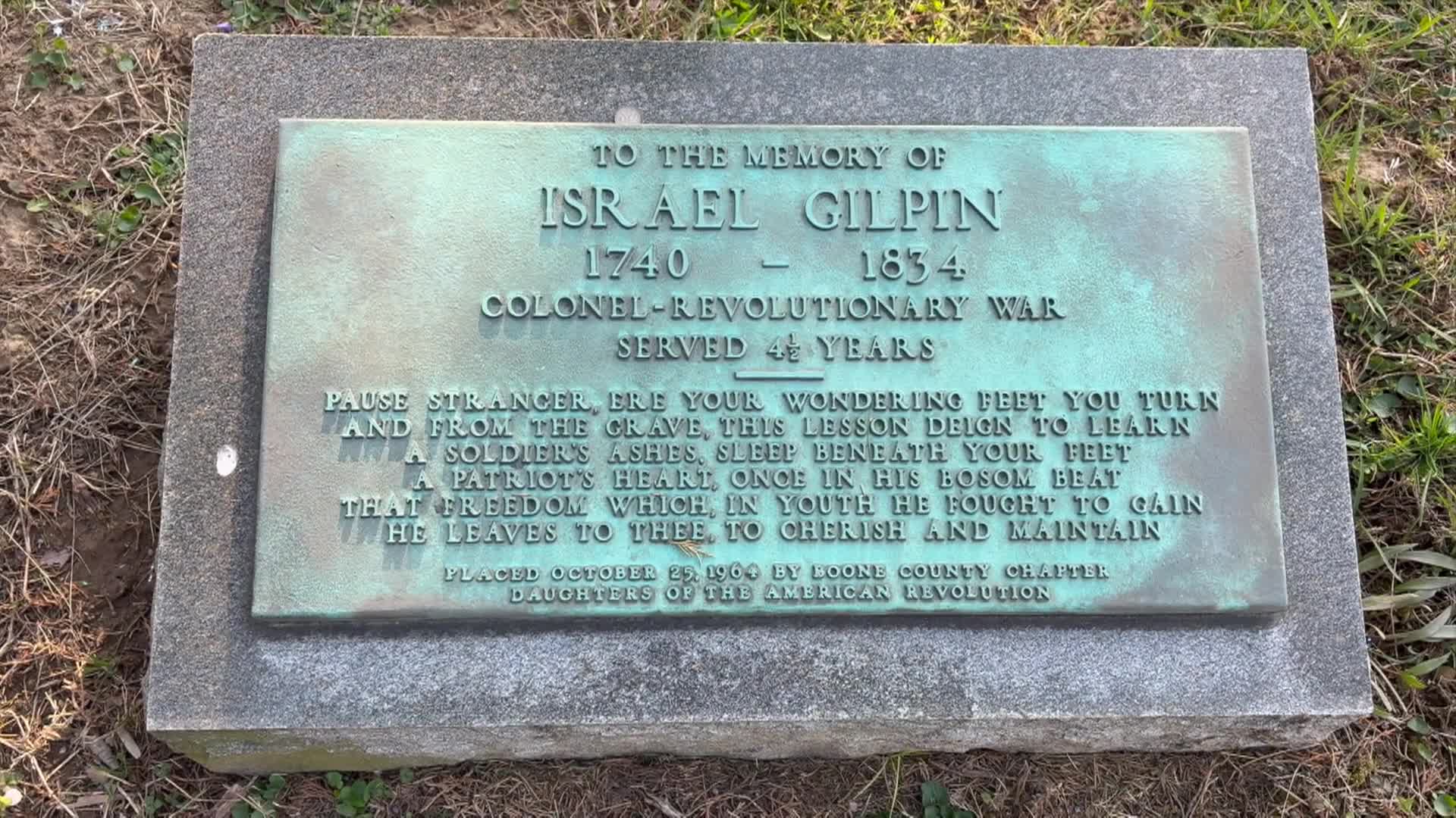 Thumbnail image for Curator's Chat: Old Burlington Cemetery