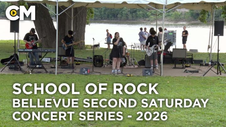 Thumbnail image for School of Rock - Bellevue Second Saturday Concert Series 2026