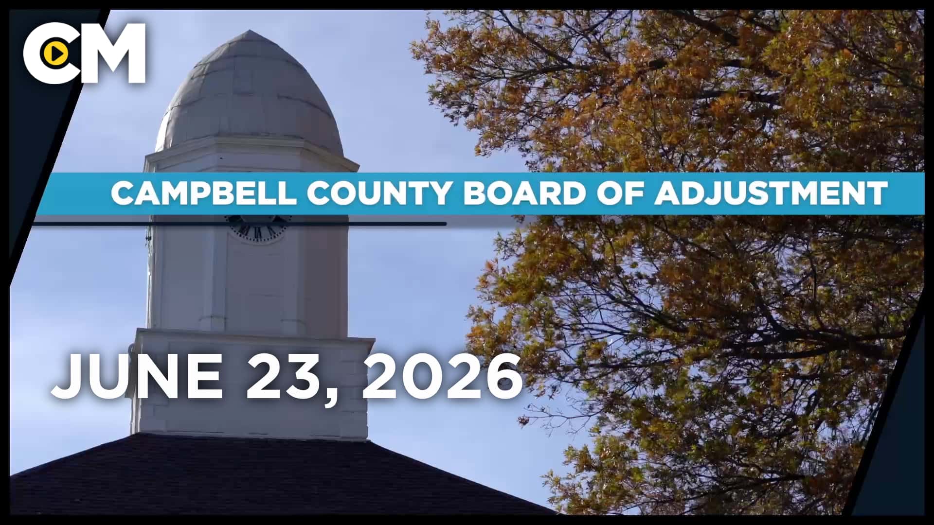 Thumbnail image for Campbell County Board of Adjustment Special Meeting: 6/23/26